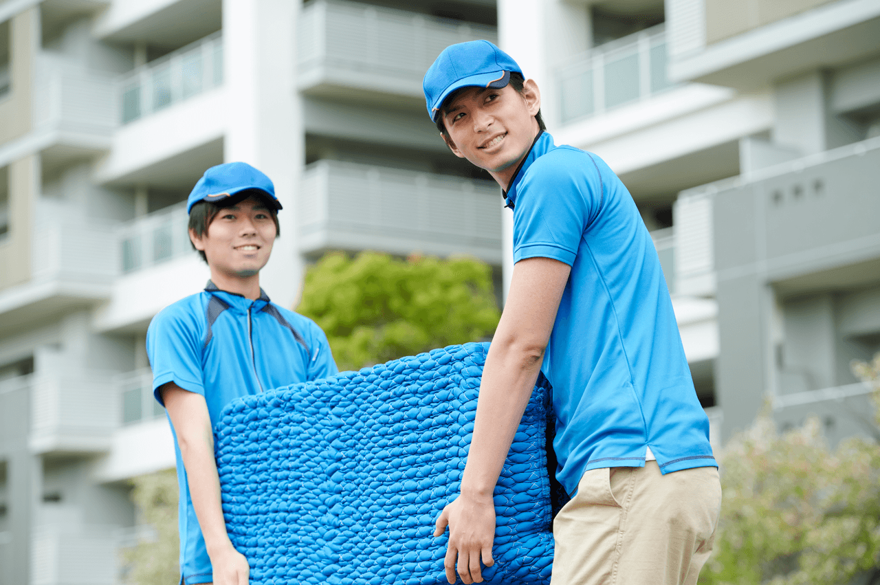 不用品回収・片付け後のスッキリした部屋